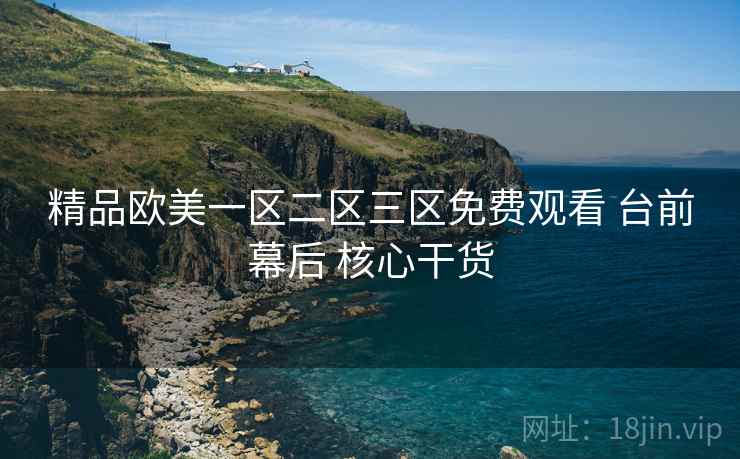 精品欧美一区二区三区免费观看 台前幕后 核心干货