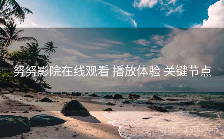 努努影院在线观看 播放体验 关键节点