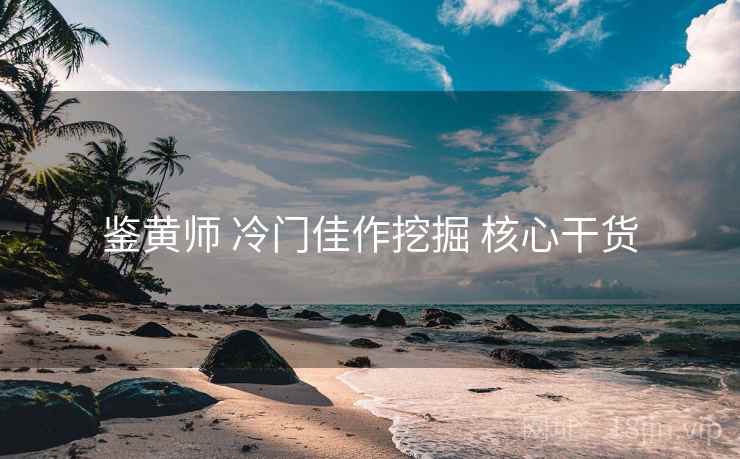 鉴黄师 冷门佳作挖掘 核心干货