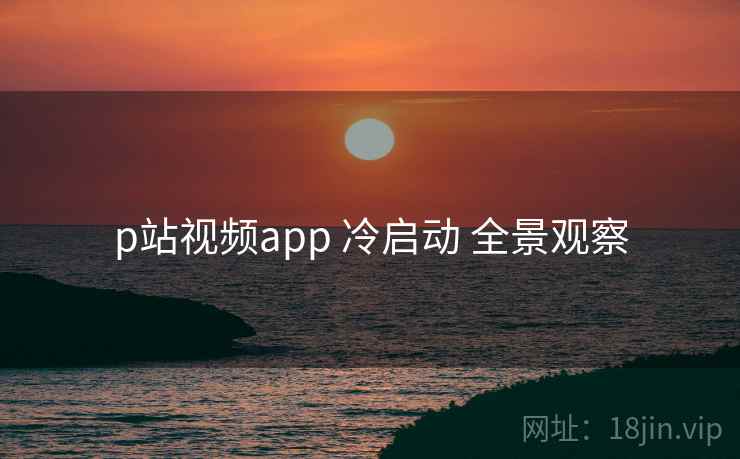 p站视频app 冷启动 全景观察